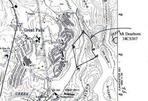 Leader, Mt.Dearborn Map