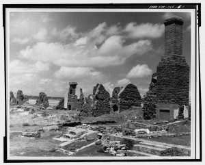 Fort Union Officer's Quarters, 1958